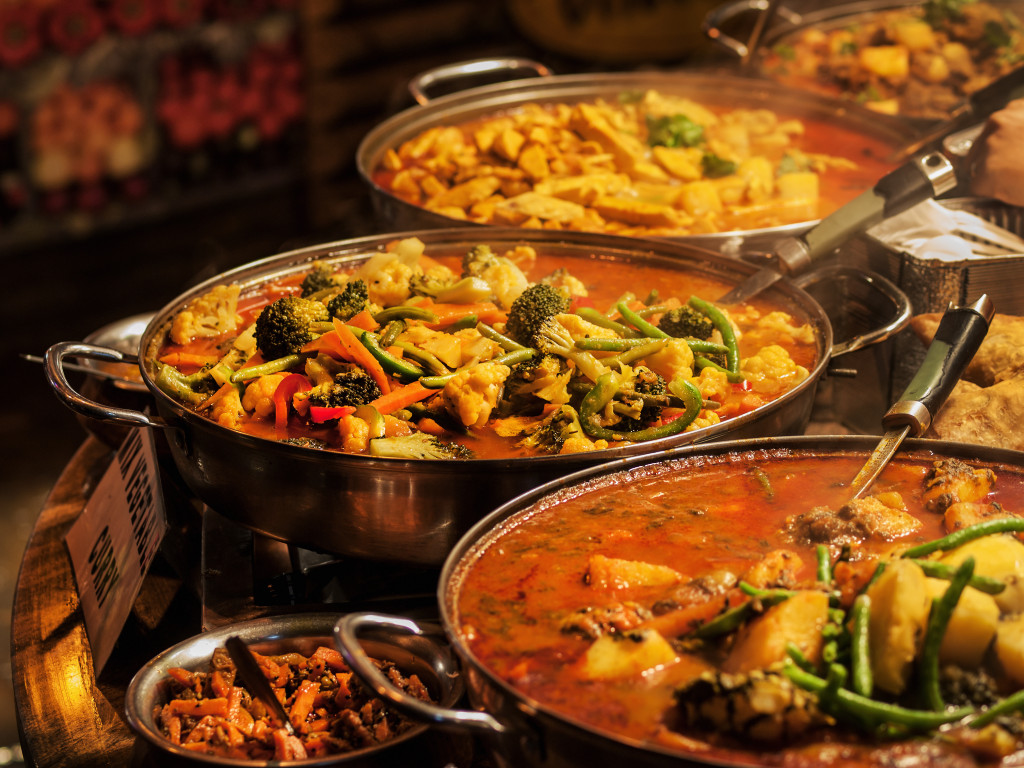 Different types of curry